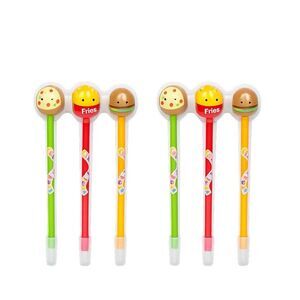 Squishmallows Original Squishy Pens 6 Pack Carl Pep Floyd Cute School Supplies